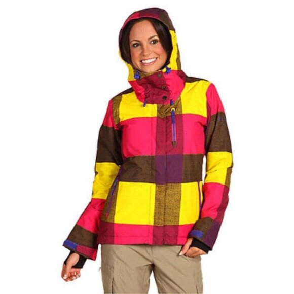 Roxy Women’s Meridian Winter Weatheroof Ski Snowboarding Jacket Size Small - Picture 3 of 10